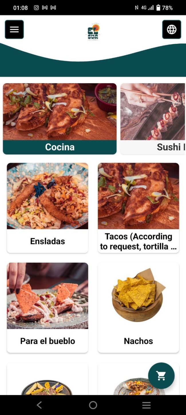 e-menu